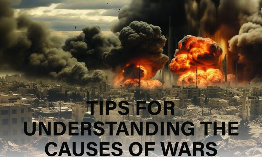 Investigate the essential elements which drive wars to occur. Reveal the main political, economic and social forces which generate conflict.